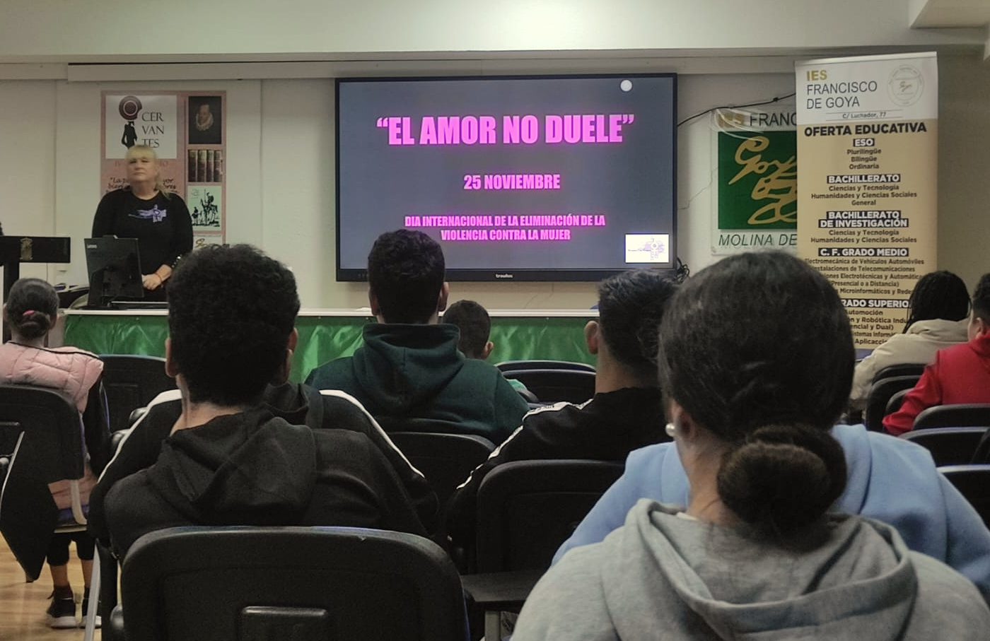 Charla de prevención en Arrui Alea