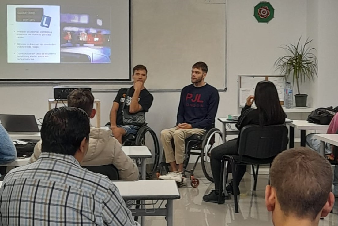 Los voluntarios de ASPAYM hablaron sobre sus experiencias