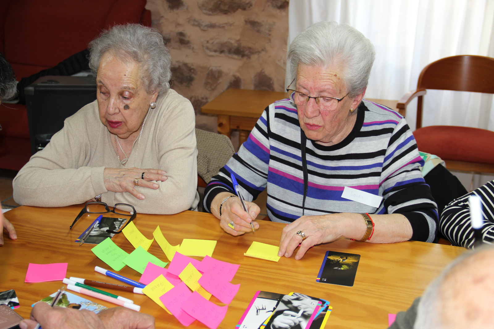 Personas mayores que participan en este programa