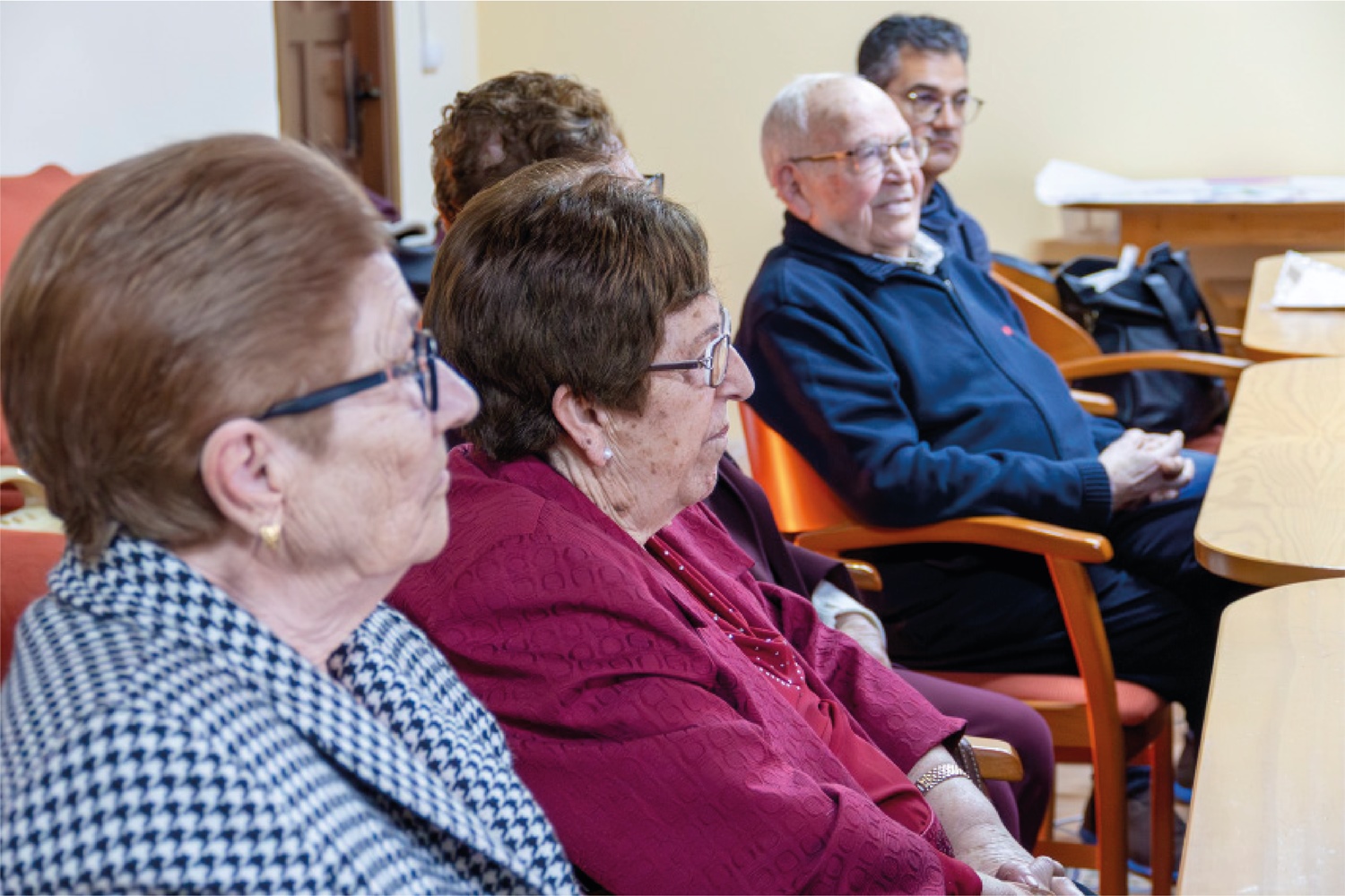 Personas mayores participantes en el programa