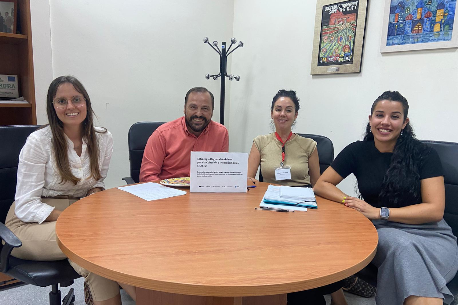Miembros del equipo profesional del Proyecto ERACIS+Sevilla