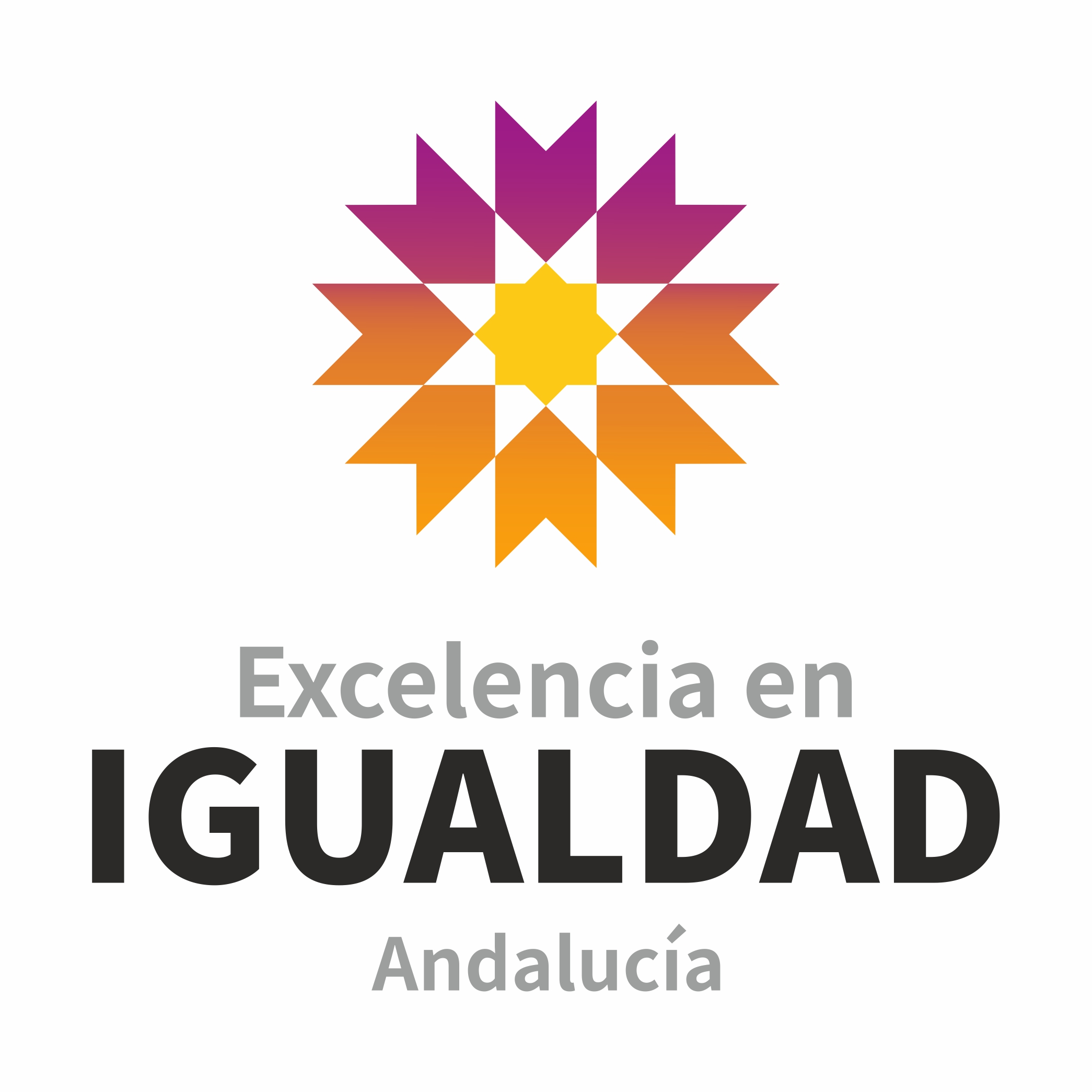 Logo de excelencia en igualdad de Andalucía
