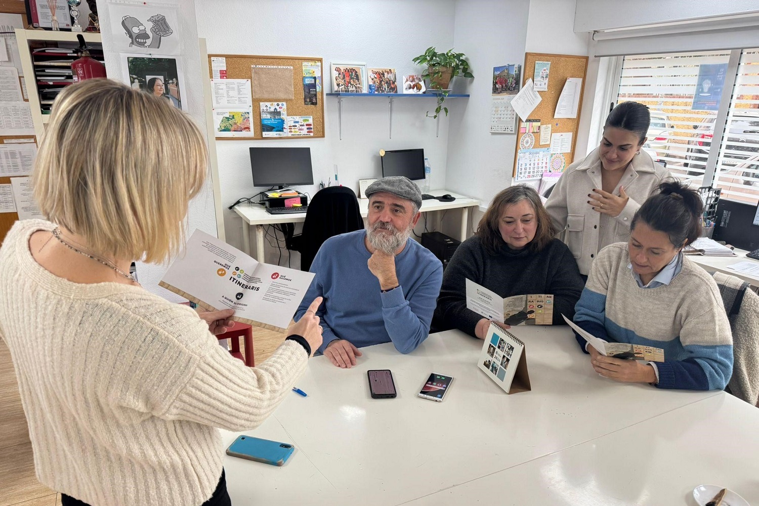 Reunión del equipo de Itineraris