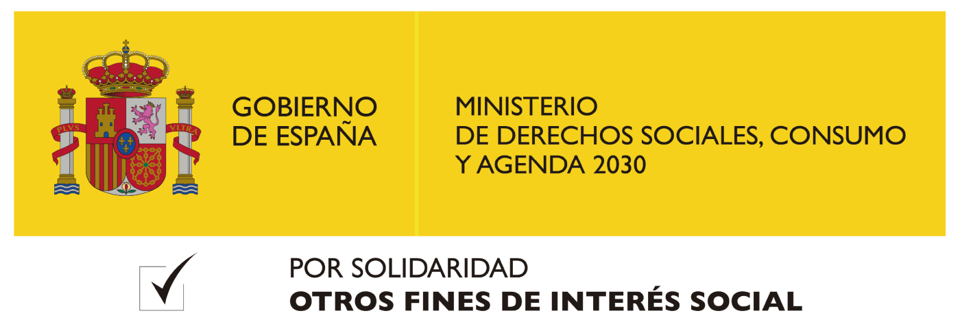 Logo Ministerio de Derechos Sociales, Consumo y Agenda 2030