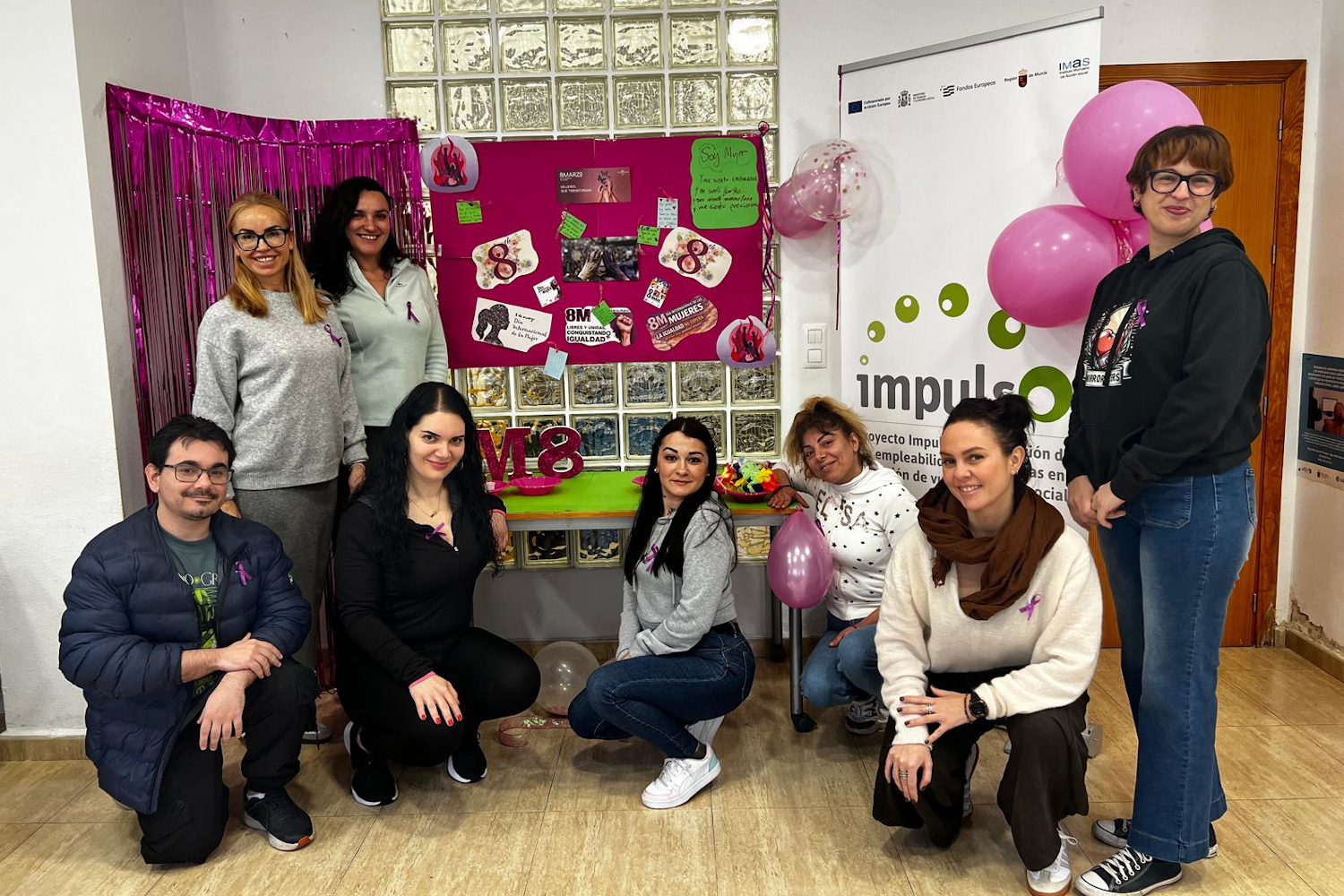 Fundación Diagrama conmemora el 8M con distintas acciones para reivindicar la igualdad efectiva y real