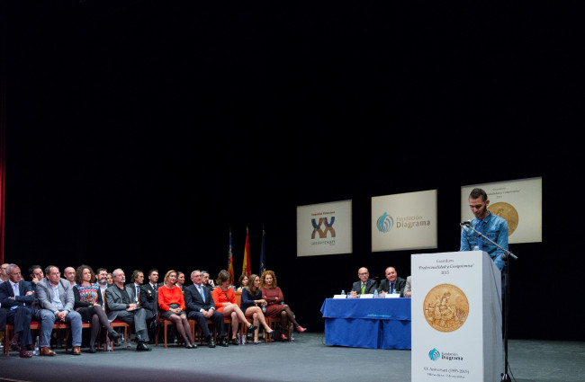 M.M. Galardonado en representación de las personas atendidas por Fundación Diagrama en la Comunitat Valenciana