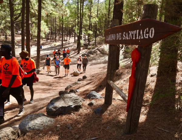 25 chicos y chicas atendidos por Fundación Diagrama finalizan con éxito el tramo canario del Camino de los Valores 2022