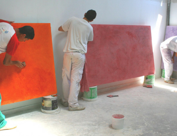 Menores del centro ‘Medina Azahara’ de Córdoba finalizan un Curso de Formación Ocupacional de Pintor