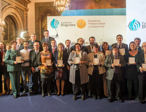 Fundación Diagrama entrega en Sevilla los Galardones Profesionalidad y Compromiso coincidiendo con su XX Aniversario en Andalucía