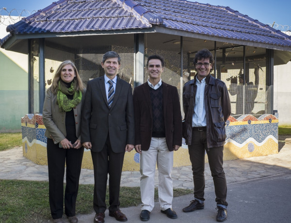 El alcalde de Castellón de la Plana visita el centro de reeducación ‘Pi Gros’ ubicado en esta localidad
