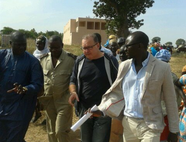 El presidente de Fundación Diagrama visita de nuevo la población de Sandiara (Senegal) para evaluar los proyectos de cooperación que la Fundación lleva a cabo en este país