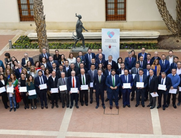 IMNova, empresa de inserción de Fundación Diagrama, recibe el Distintivo de Igualdad del Gobierno murciano