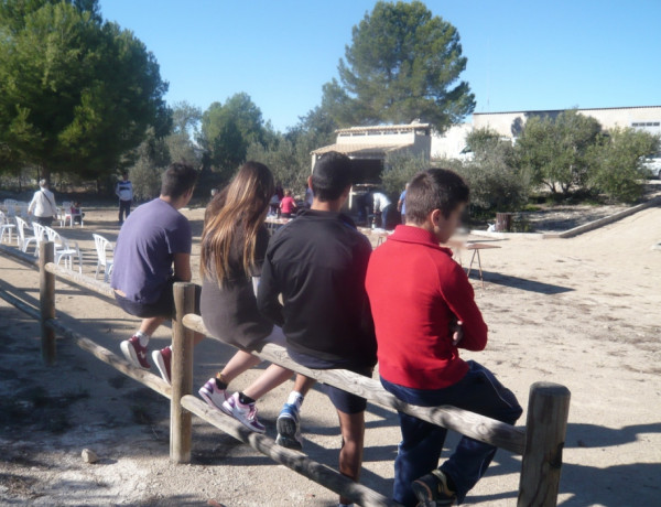 Carrera Volta a Peu y Mirador de la Coma. Menores del centro 'Anassim'. Fundación Diagrama.