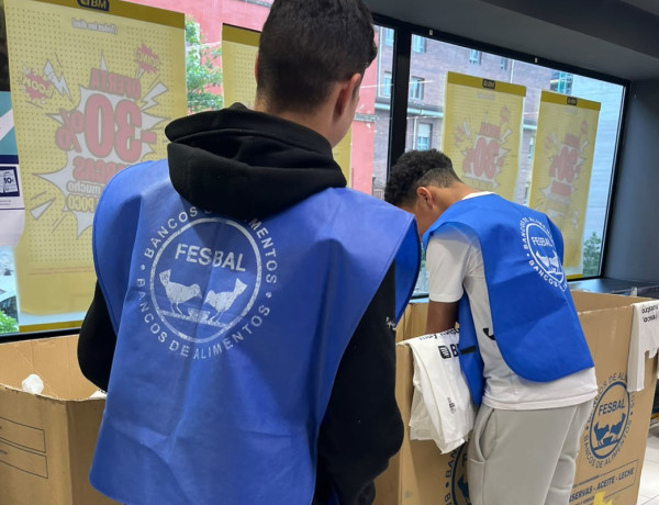 El hogar ‘El Acebo’ participa por cuarto año consecutivo en la campaña del Banco de Alimentos de Cantabria