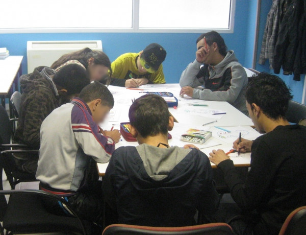 Los alumnos de los programas educativos de Fundación Diagrama en Cantabria celebran el Día Escolar de la Paz y la No-violencia