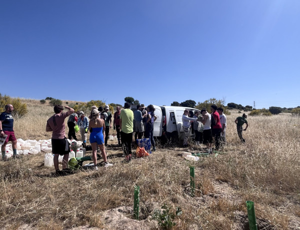 Voluntariado medioambiental en el Paraje de Valdeloshielos