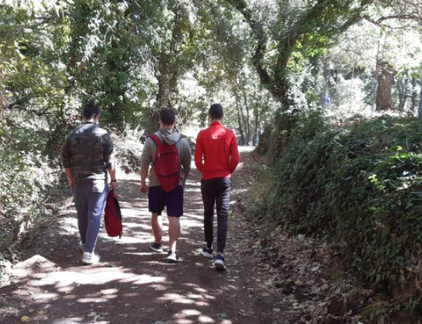 Los menores atendidos en el centro ‘Odiel’ de Huelva descubren el patrimonio cultural y medioambiental del municipio de Santa Ana la Real. Fundación Diagrama. Andalucía 2020.