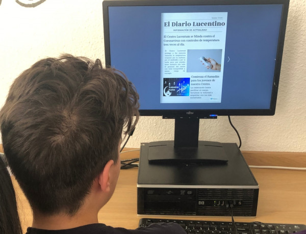 Los jóvenes atendidos en la Residencia ‘Lucentum’ de Alicante elaboran su propio periódico durante las semanas de confinamiento. Fundación Diagrama. Comunidad Valenciana 2020.