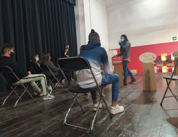 Jóvenes atendidos en la residencia 'Sant Sebastià' de Vinaròs (Castellón) amplían sus conocimientos sobre los Objetivos de Desarrollo Sostenible. Fundación Diagrama. Comunidad Valenciana 2020.