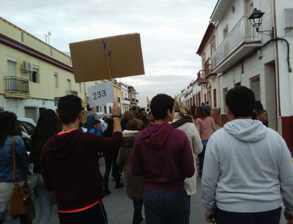 Marcha Solidaria. Menores del centro 'Odiel' de Huelva. Fundación Diagrama.