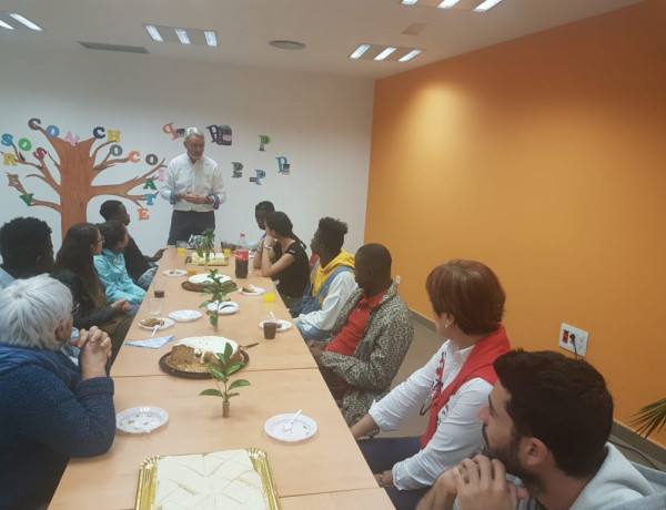 Los menores atendidos en el centro ‘Cardones’ de Las Palmas de Gran Canaria llevan a cabo una iniciativa sobre integración social a través de las bibliotecas. Fundación Diagrama. Las Palmas de Gran Canaria 2019.