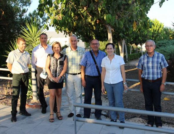 Visita de Catalina Lorenzo a Las Moreras