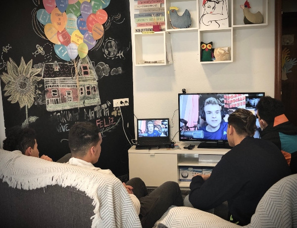 El rapero Arkano lleva a cabo una charla telemática con jóvenes atendidos por Fundación Diagrama en la Comunitat Valenciana