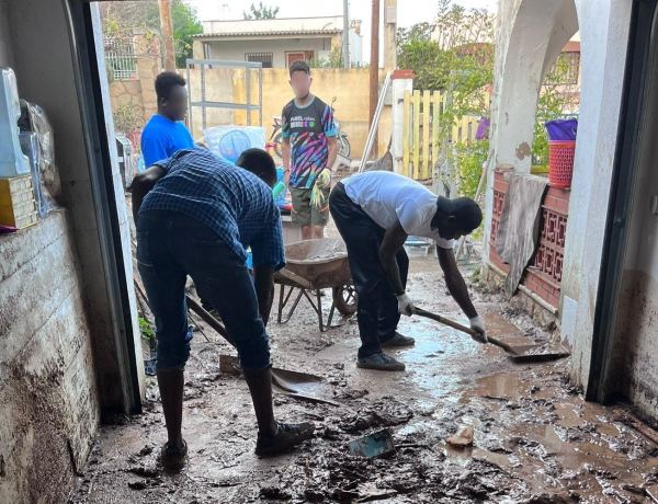 Voluntarios del SPE ‘Baix Ebre’ de Tarragona se comprometen con los municipios afectados por la Dana