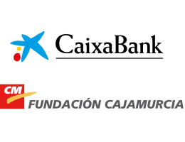 Logotipos de CaixaBank y Fundación Cajamurcia