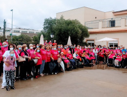 Foto de familias de las personas residentes en el centro