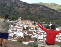 Los menores atendidos en el centro ‘Odiel’ de Huelva descubren el patrimonio cultural y medioambiental del municipio de Santa Ana la Real. Fundación Diagrama. Andalucía 2020.