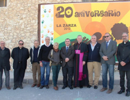 Monseñor Lorca Planes visita la residencia para mayores ‘Altavida’ y el centro educativo ‘La Zarza’ de Fundación Diagrama en Abanilla (Murcia)