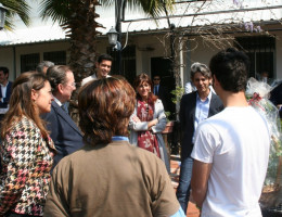 El consejero de Justicia e Interior andaluz visita el centro ‘Medina Azahara’ de Córdoba para conocer de primera mano su proyecto socioeducativo