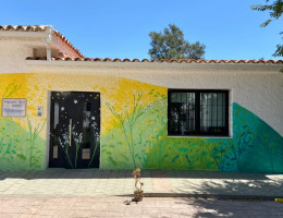 Imagen del mural completado