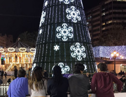 Menores del centro 'Mariano Ribera'. Navidad 2016. Fundación Diagrama.