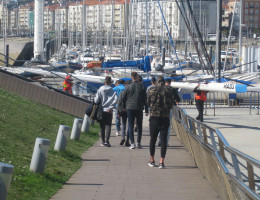 Visita al planetario de Santander. Centro de Día 'Cantabria'.Fundación Diagrama.