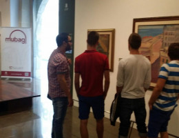 Menores del centro ‘La Villa’ de Villena (Alicante) conocen la obra de Sorolla en el Museo de Bellas Artes Gravina