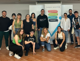 Foto de las personas que realizaron el curso y los profesionales que lo impartieron