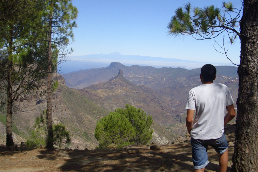 Los menores del centro ‘Garoé’ de Gran Canaria participan en una actividad de convivencia en la naturaleza