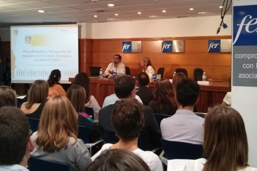 Profesionales del Programa ‘Labor’ de La Rioja participan en una jornada sobre búsqueda de empleo en Europa