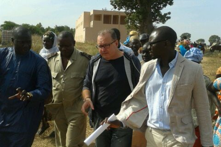 El presidente de Fundación Diagrama visita de nuevo la población de Sandiara (Senegal) para evaluar los proyectos de cooperación que la Fundación lleva a cabo en este país