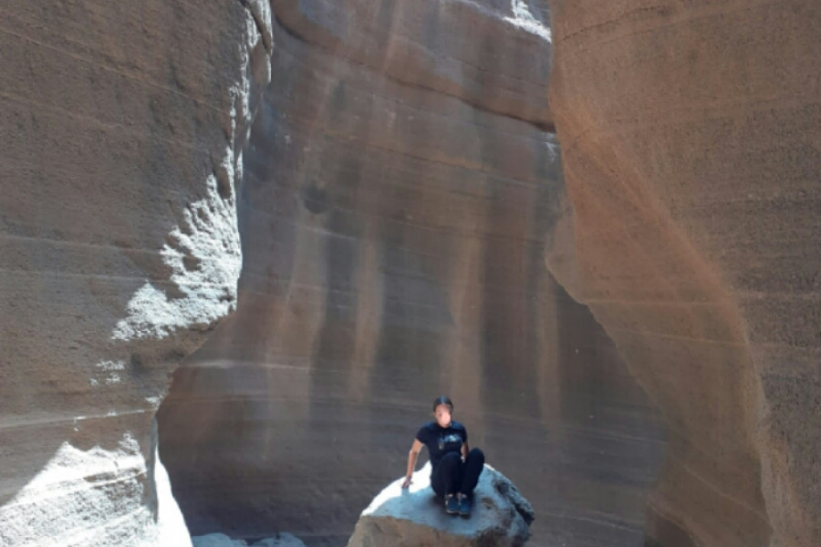 El entorno natural de Agüimes protagoniza una nueva actividad de los jóvenes atendidos en el programa Punto de Partida de Las Palmas de Gran Canaria. Fundación Diagrama 2020.