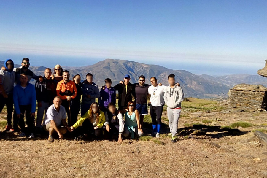 Visita a la Alpujarra Granadina y Mulhacén. El Limonar. Fundación Diagrama.