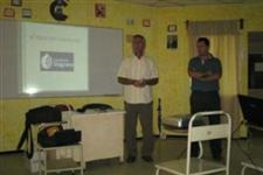 Fernando Baudín, coordinador territorial de Fundación Diagrama en Cantabria, imparte formación sociolaboral en Managua