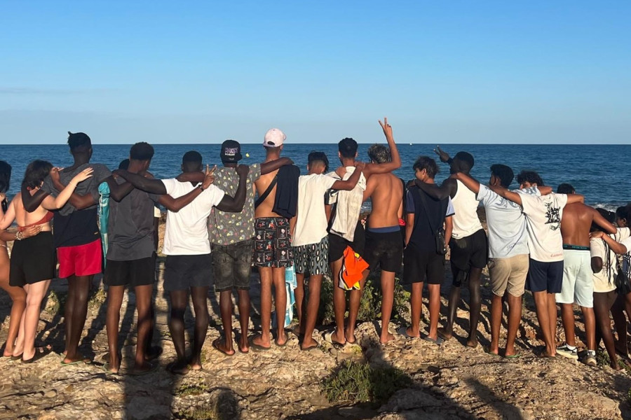 Campamento de jóvenes de Ankaso Molina y Suñu Keur