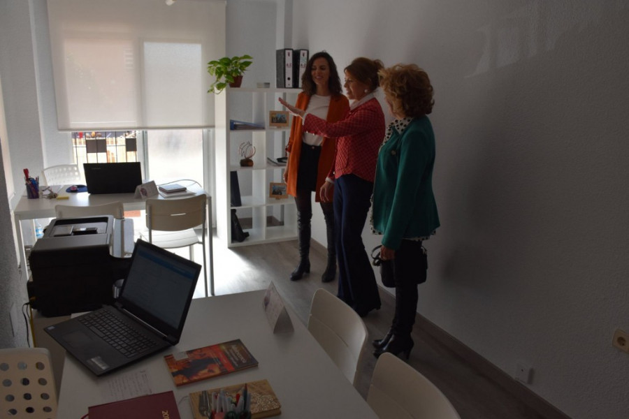 La consejera de Bienestar Social de Castilla-La Mancha, Aurelia Sánchez, visita el Programa de Prevención de Conductas Delictivas de Albacete. Fundación Diagrama. Castilla-La Mancha 2019.