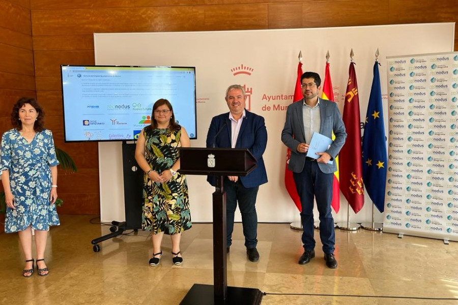 Fundación Diagrama y el Ayuntamiento de Murcia firman un convenio para fomentar la inserción sociolaboral de personas desempleadas del municipio