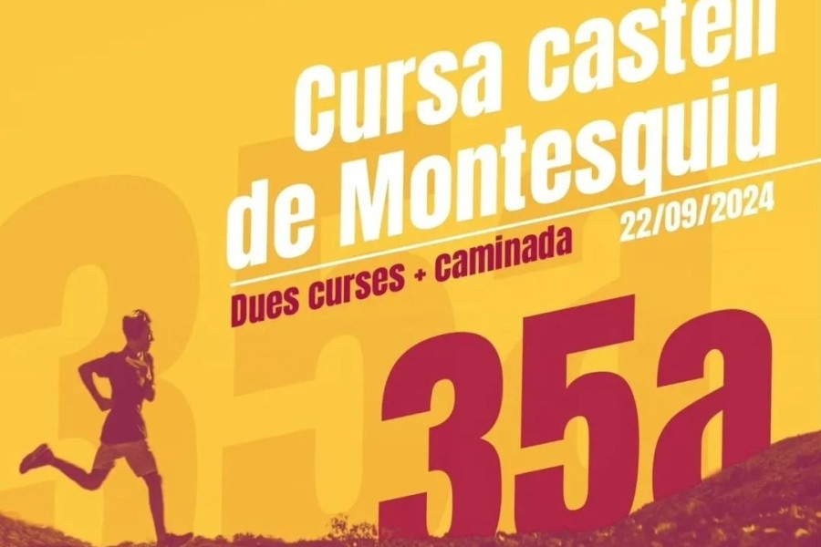 Detalle del cartel de la carrera