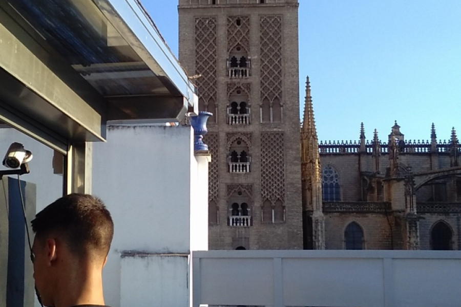 Joven de 'Los Alcores' contratado por Eme Catedral Hotel de Sevilla. Fundación Diagrama.