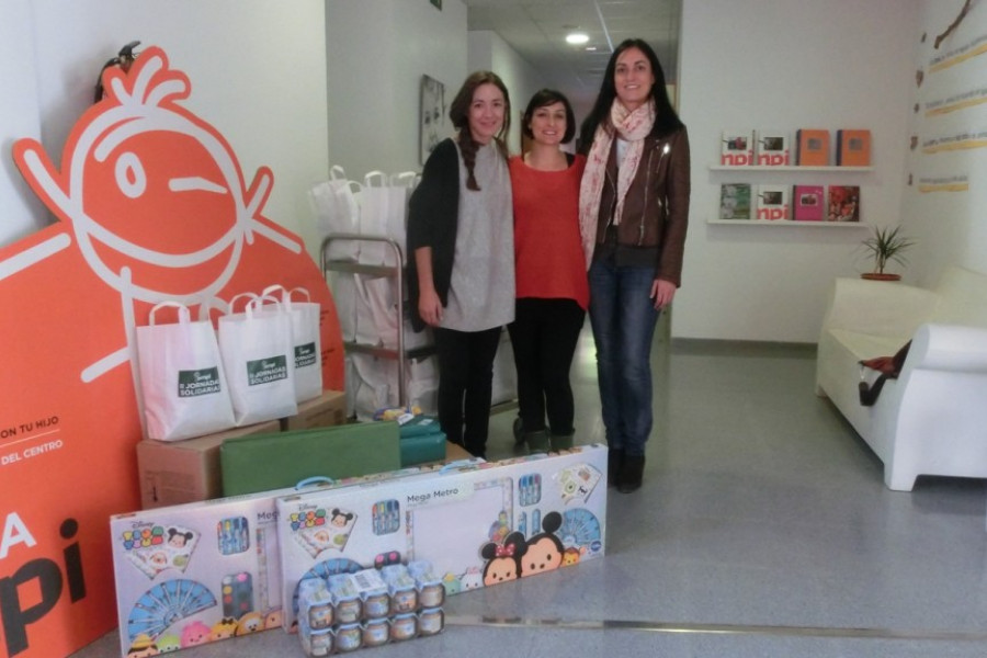 Fundación Diagrama recibe una donación de productos de primera necesidad para los menores del Centro de Atención Integral a Mujeres en Riesgo Social de Castellón